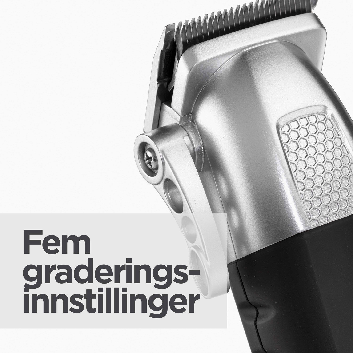 Fem graderingsinnstillinger
